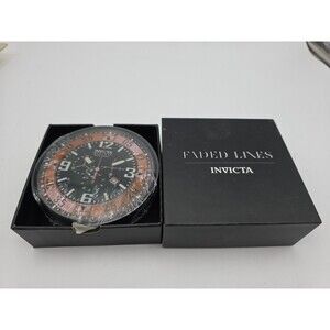 New Invicta Reserve Faded Lines 6pc Limited Edition Coaster Set with Holder